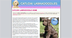 Desktop Screenshot of catlowlabradoodles.com